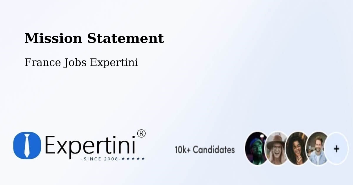 Corporate Mission – Apremont - France Jobs Expertini